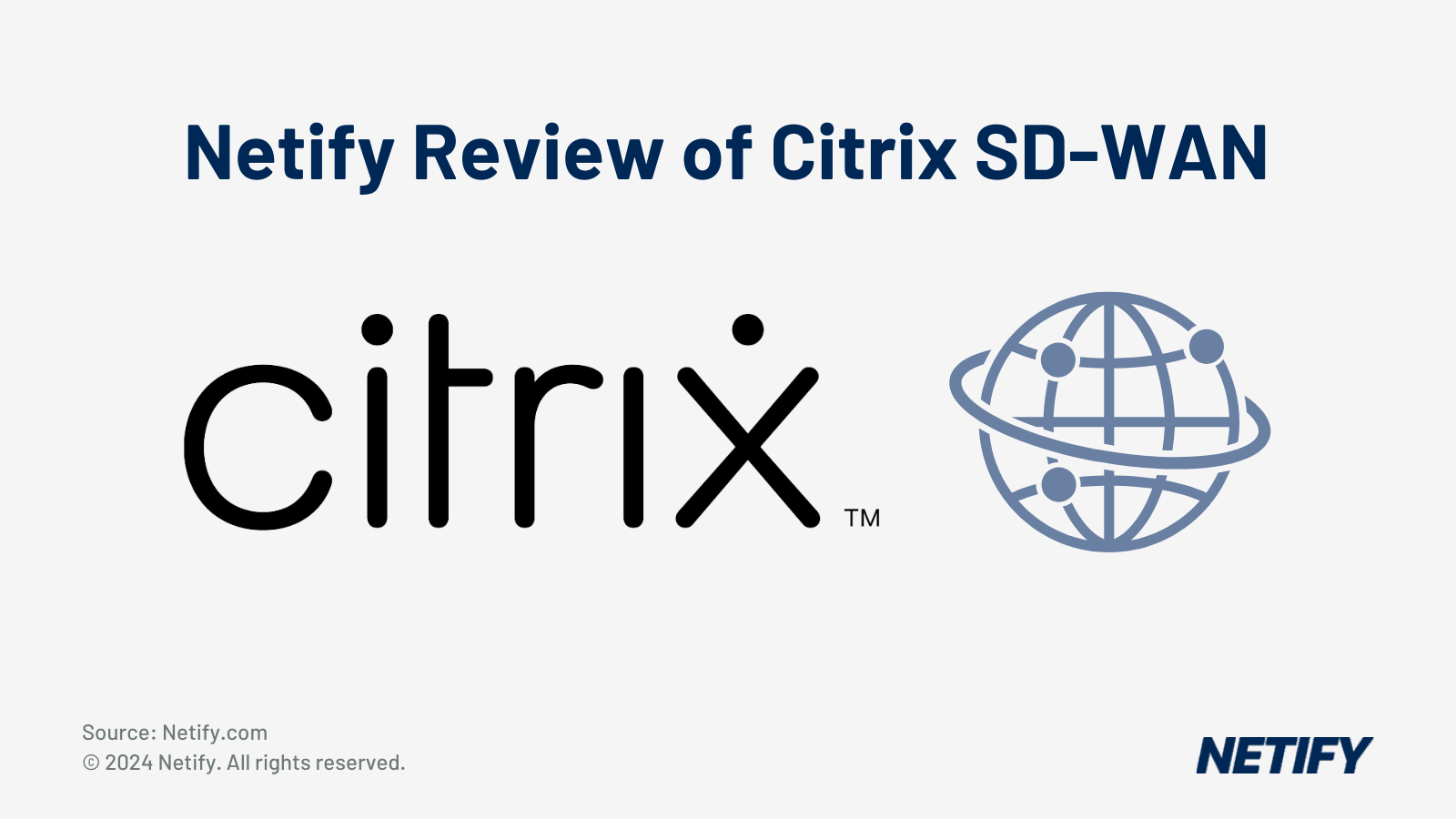 What is the use case for Citrix SD WAN?
