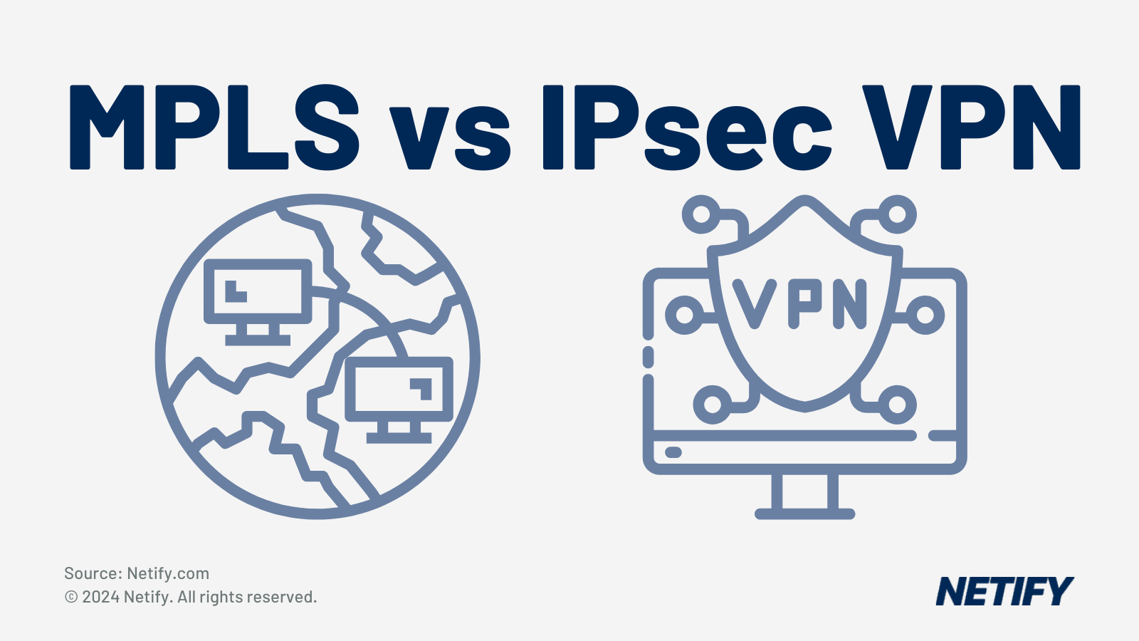 What is the difference between MPLS vs IPSec VPN?