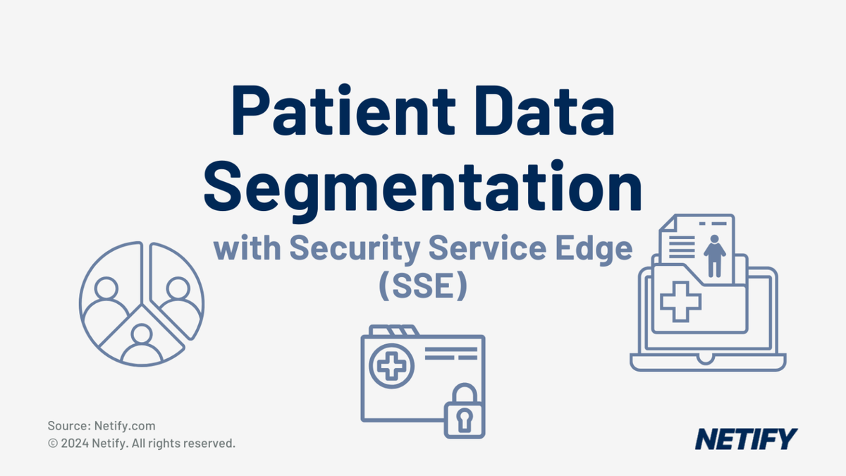 Patient Data Segmentation with Security Service Edge (SSE)