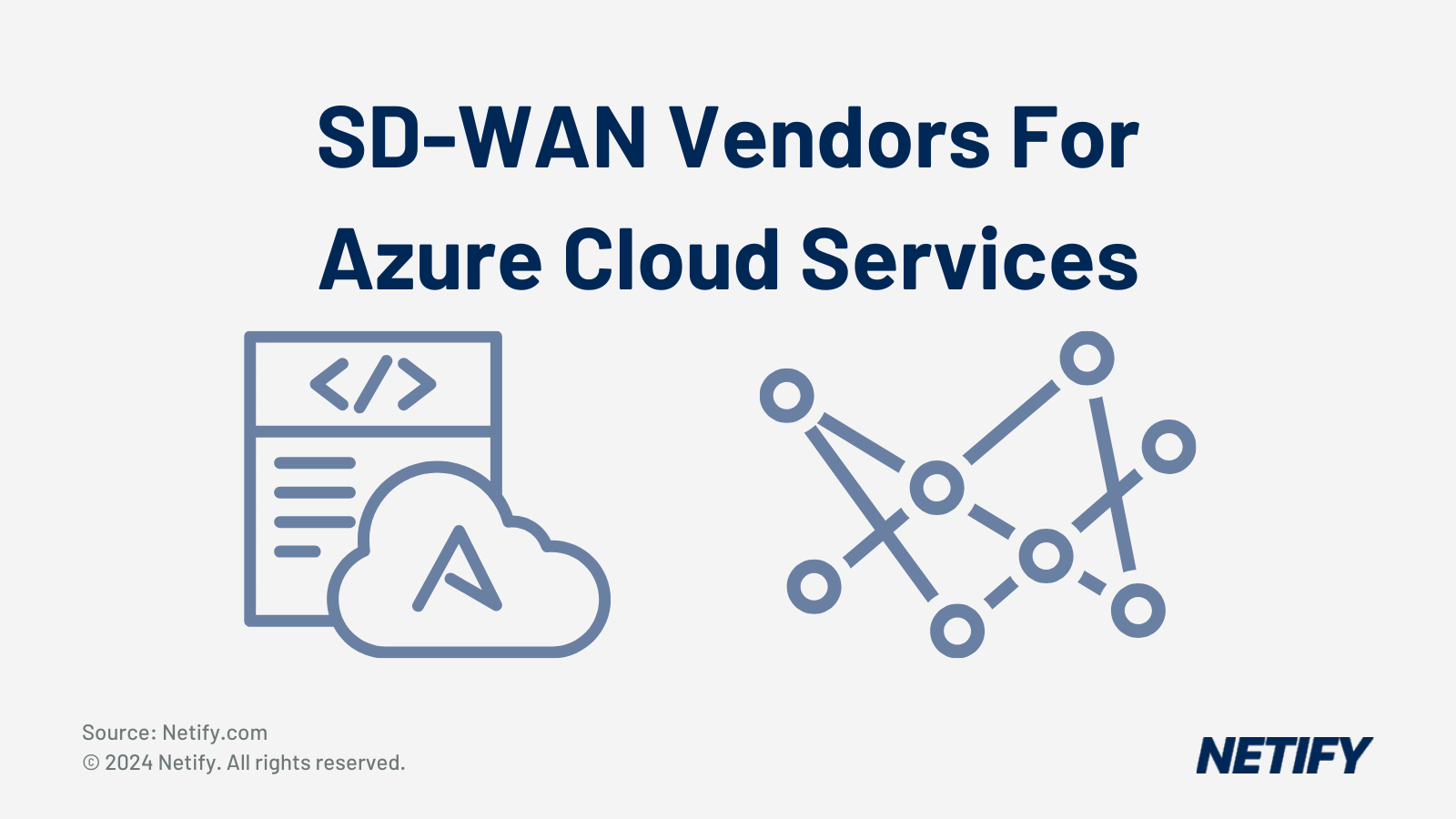 Which SD-WAN vendors are available in Azure Cloud services?