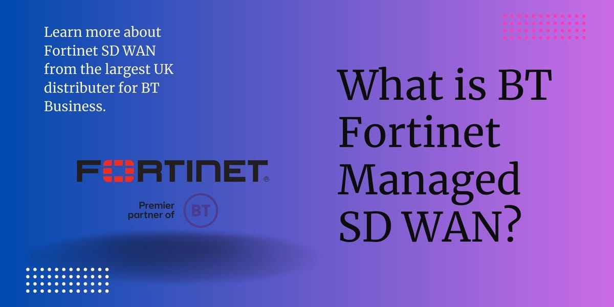 What is the BT Fortinet Managed SD-WAN solution?